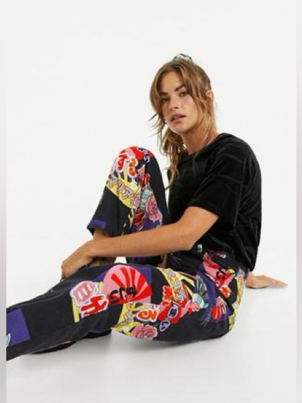 DESIGUAL x Maria Escoté  Mom Jean